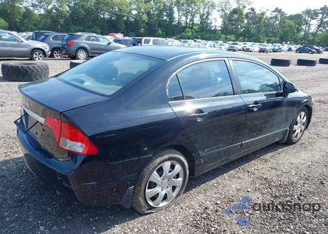 2010 Honda Civic Lx from USA, damaged, VIN 2HGFA1F54AH307959